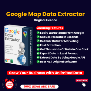 Google Map Data Extractor with Reseller Panel