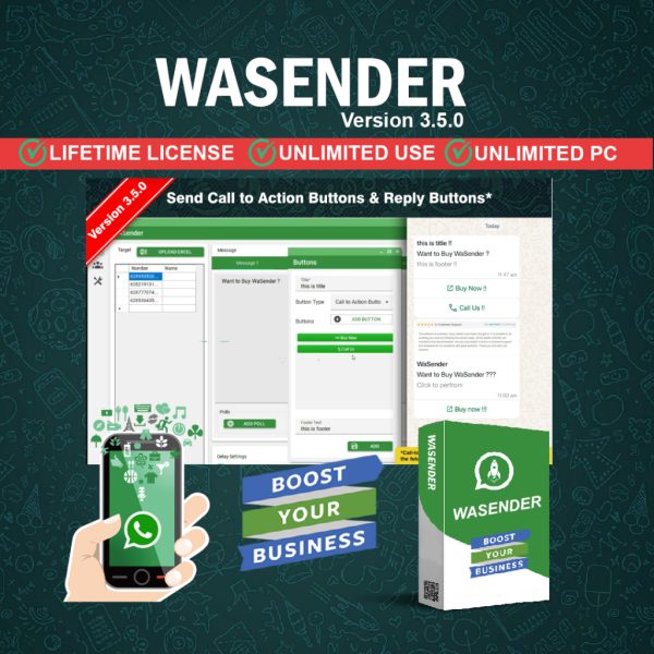 Bulk WhatsApp Sender 3.5 Best Bulk WhatsApp Sender with Reseller Panel 3.5