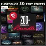 200+ Adobe Photoshop Text Effects