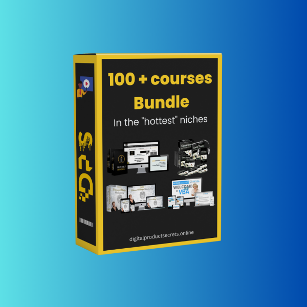 100+ Premium Courses Bundle