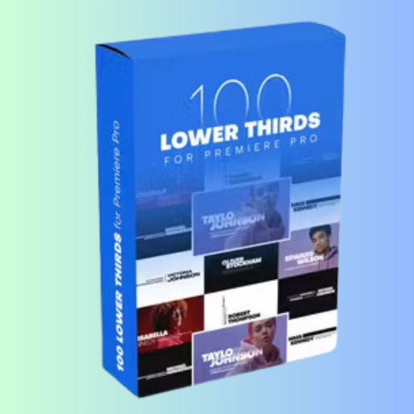 17000+ Adobe Premiere Pro Lower Thirds Bundle